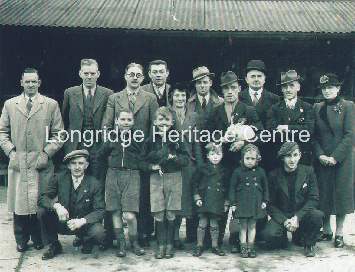483B - Fur and Feather Association - A group of members and families - 1945